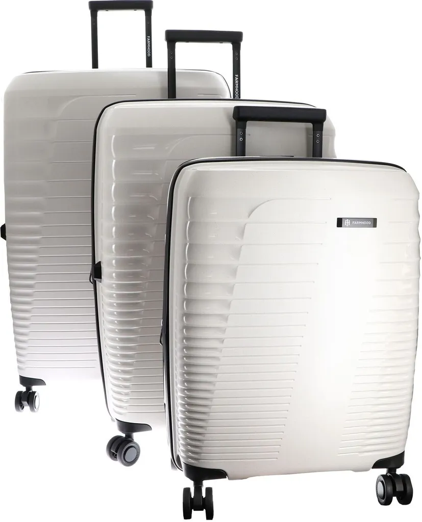 Fini les Bagages Fragiles avec le Set Eco Trolley Farmhood Beige SML