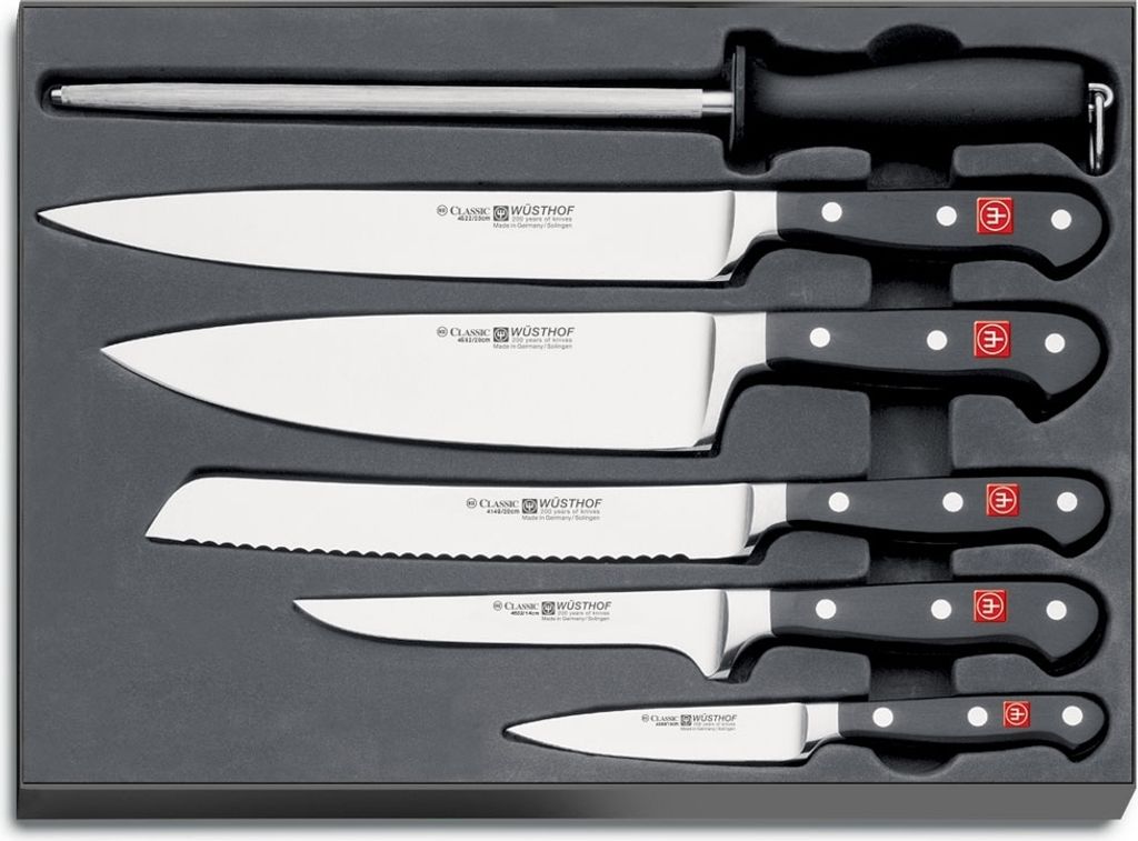 Conjunto de cuchillos WÜSTHOF Classic, 6 piezas, longitud Imagen del producto 