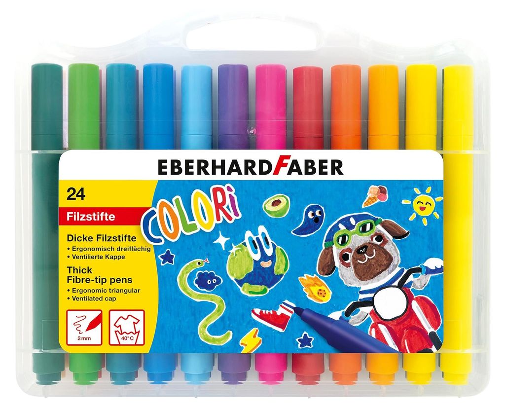 EBERHARD FABER 551224 EBERHARD FABER Colori Filzstifte Image du produit 