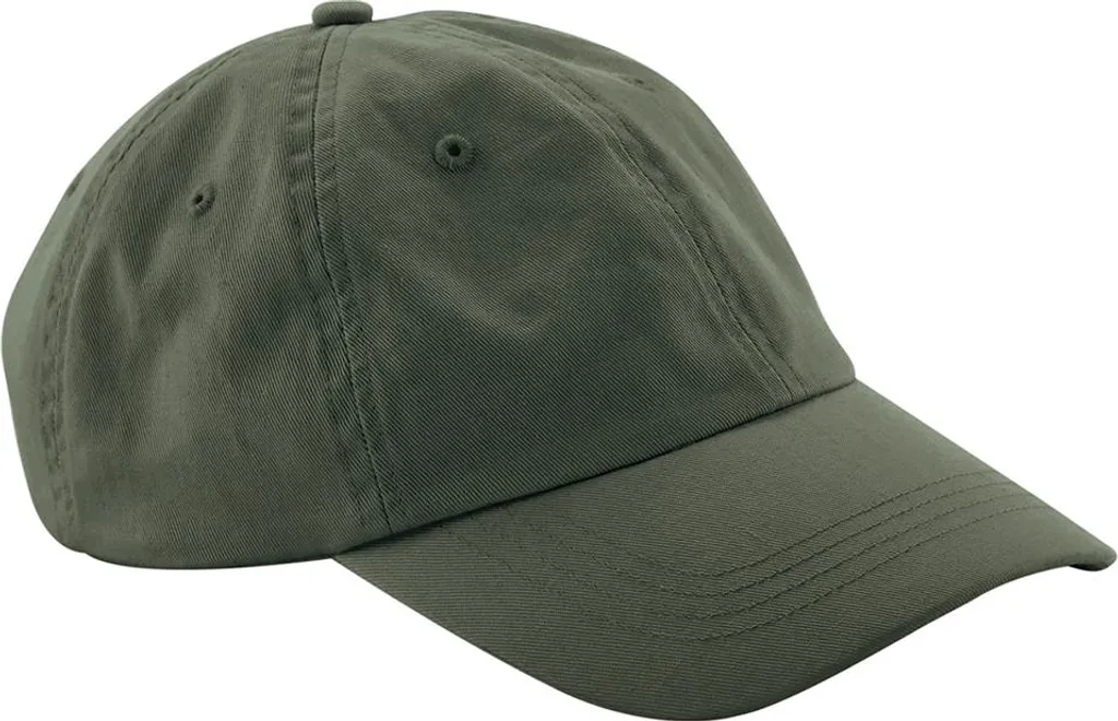 Beechfield Cappellino Ragazzi Cotone 100% Verde Oliva Junior RW10809