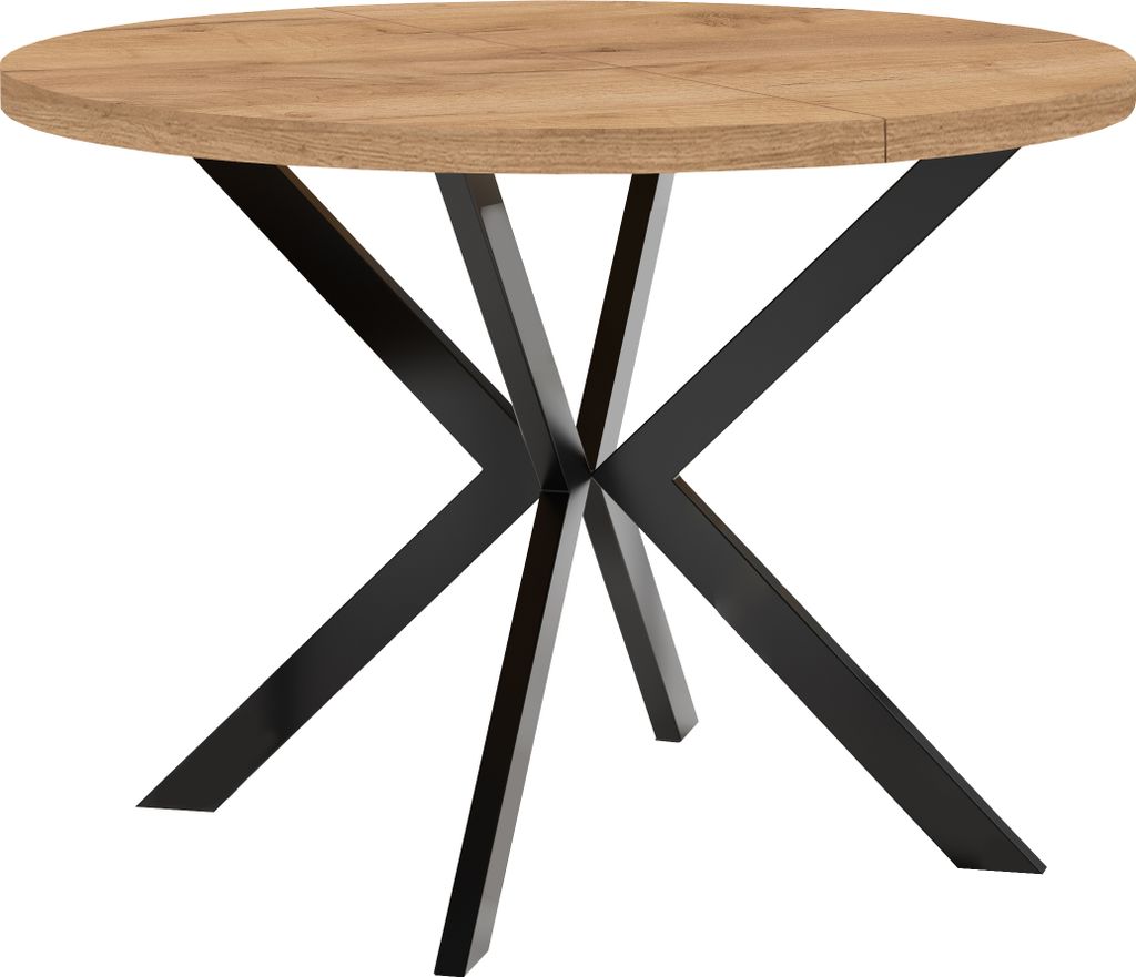 Runder Ausziehbarer Tisch für Esszimmer, ENDIK, mit Produktbild 
