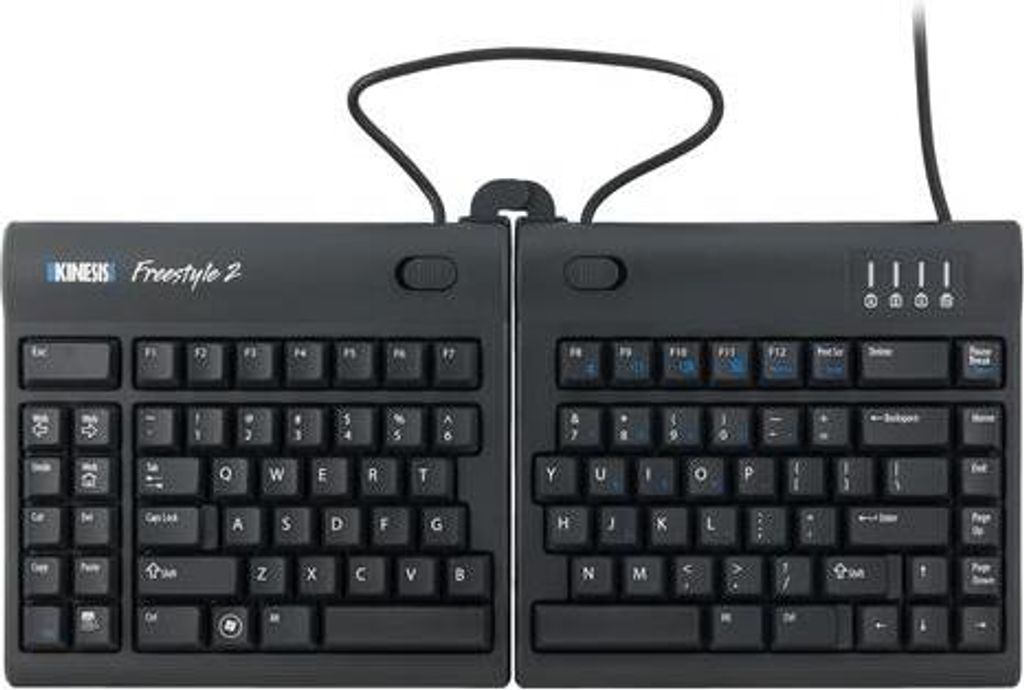 Kinesis Freestyle2 Keyboard für PC US QWERTY, 9 inch