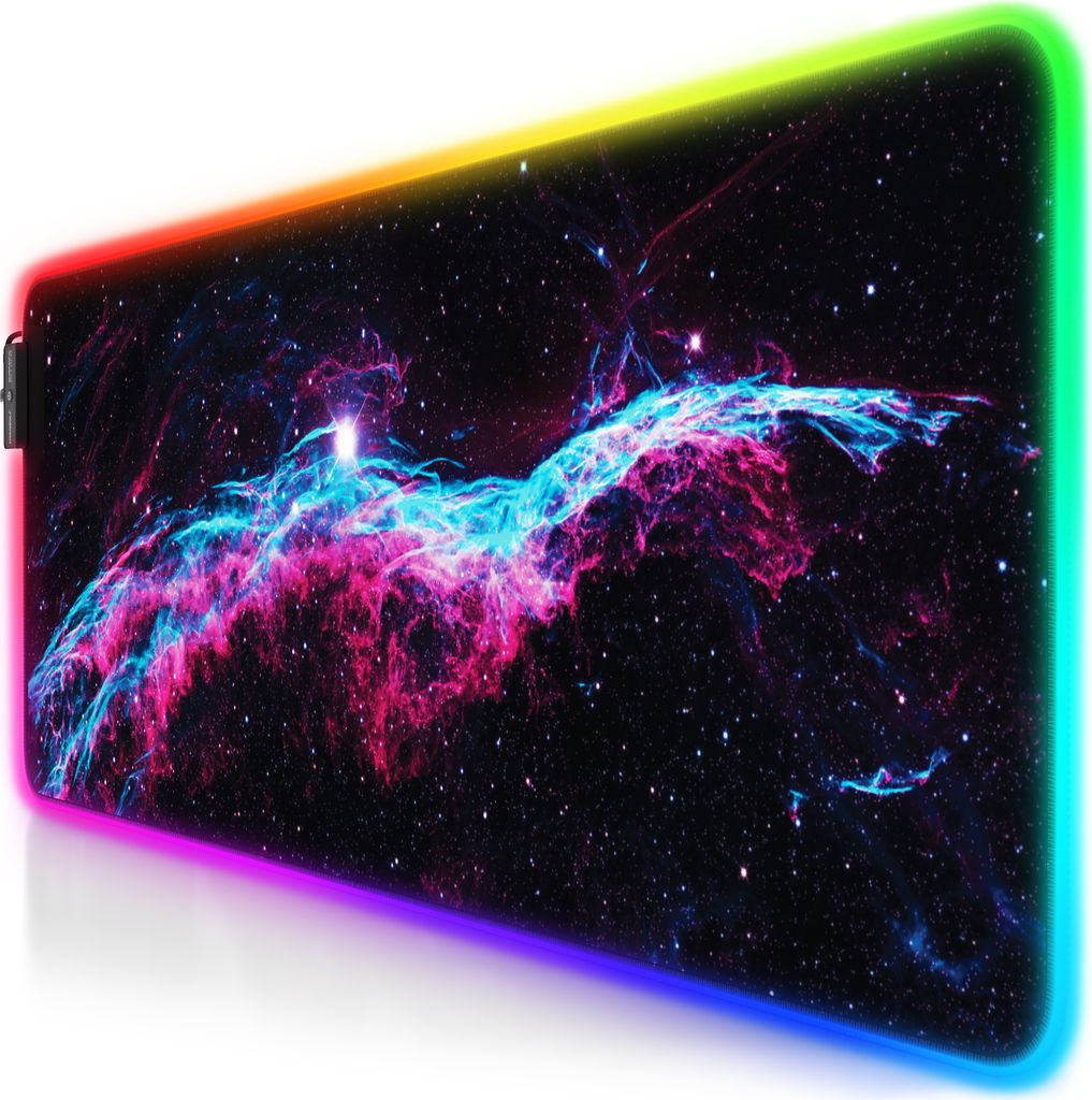 Titanwolf RGB Gaming Mauspad, Mousepad XL 800 x 300mm Produktbild 