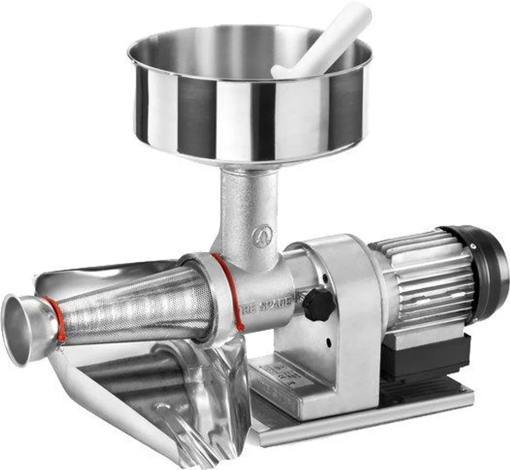 Presse-tomate pour conserves maison Tre Spade BIG-2P électrique 480W