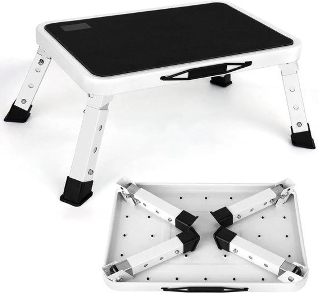 Pupitre de bureau ergonomique blanc pliable idéal pour la lecture