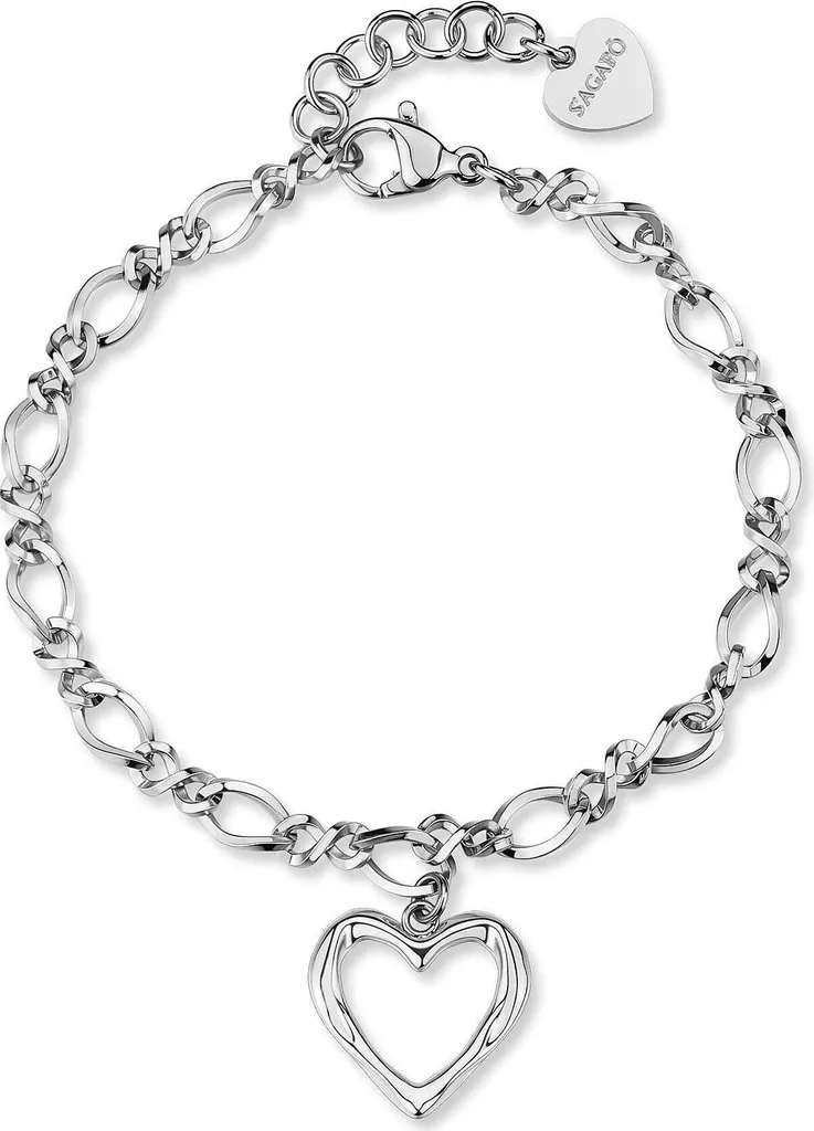 Bracciale S'Agapò Donna con Charms Argento | Regalo Anniversario