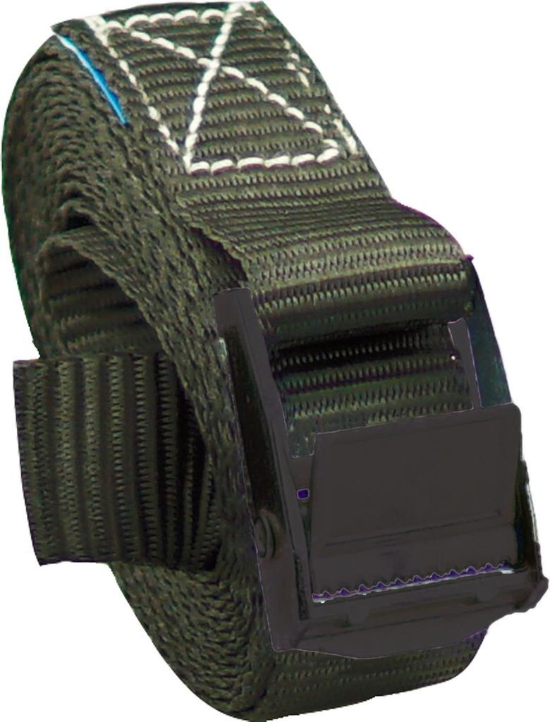 Spanngurt Gurt Zurrgurt Klemmschloss Auto 1-tlg 2,5m 250 kg ANTHRAZIT