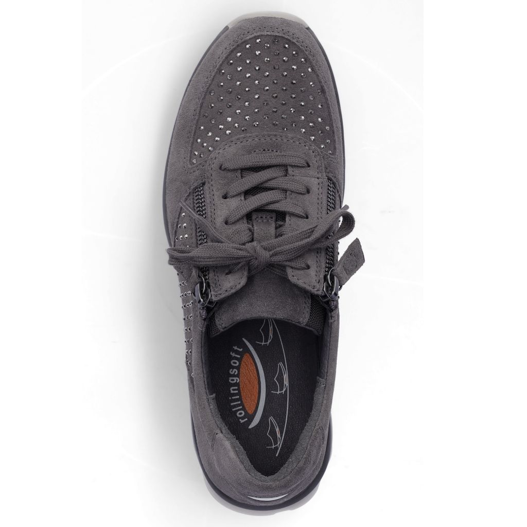 Gabor Rollingsoft Damen Sneaker grau Produktbild 20