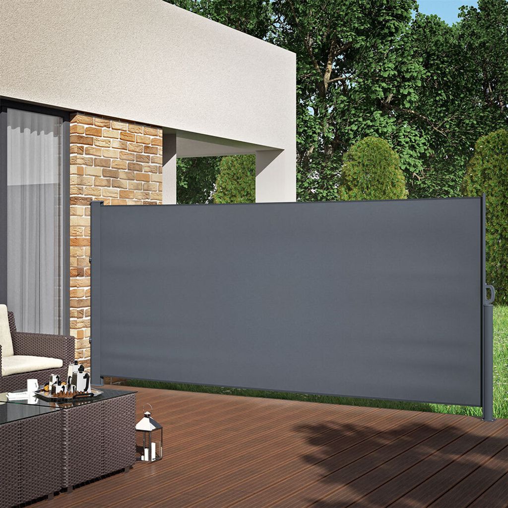 OK-Living Seitenmarkise ALU, 350 x 160 cm, Anthrazit Produktbild 4