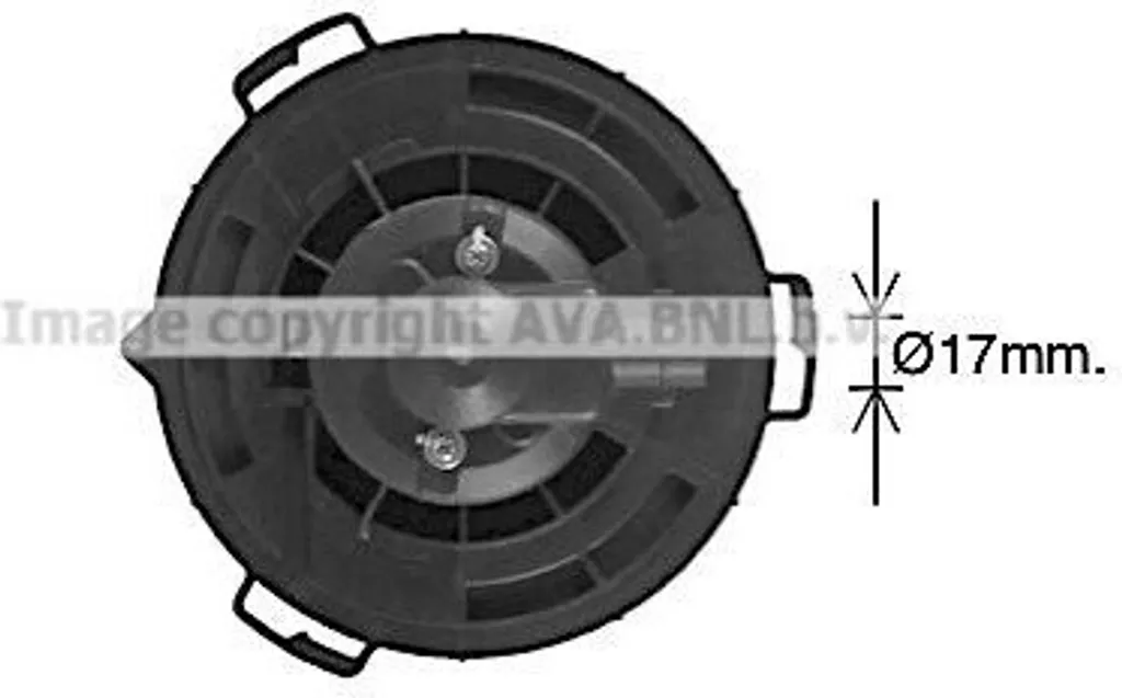 Pulseur d'air moteur MZ8297 pour Mazda 5 CR19 CW Mazda 3 BK