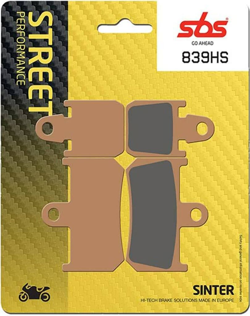 Bremsbeläge Kh442/4 Street Excel Sinter Für Yamaha Yzf R1 '07-'14 Farbe Gold