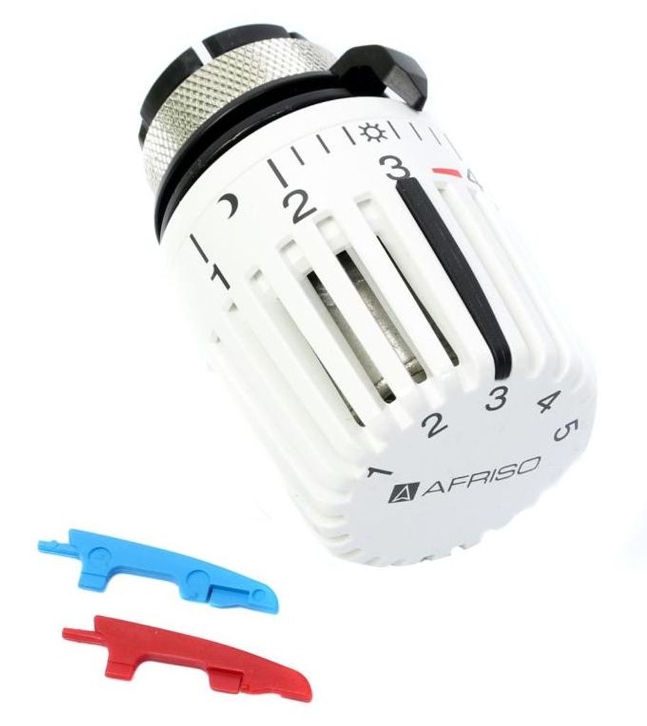 AFRISO Thermostatkopf Typ 323 Weiß Produktbild 