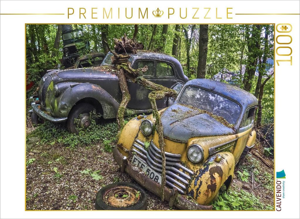 CALVENDO Puzzle Lang ist es her. 1000 Teile Puzzle quer | 1000 Teile Lege-Größe 64x48cm Foto-Puzzle für glückliche Stunden