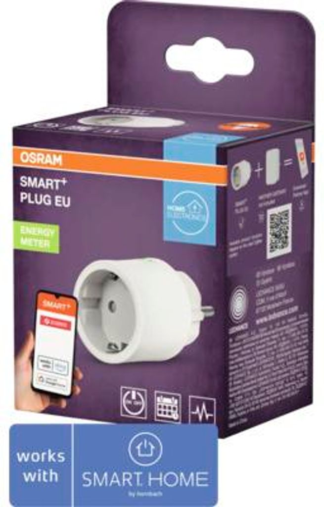 Osram Smart+ Plug 3 weiß intelligente Steckdose - Produktbild 