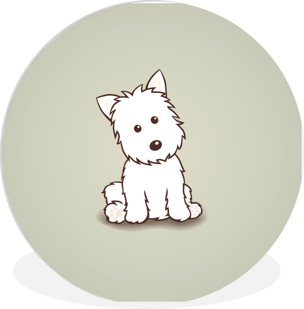 MuchoWow - Wand-Kreis - Wohnzimmer - Bild - Runde - Wanddeko - Dibond - Kunstdrucke