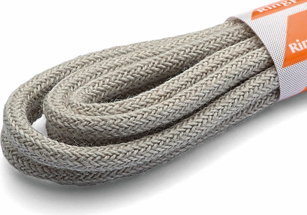 RINGELSPITZ - Rund Dünn – Feine Schnürsenkel für Elegante Schuhe - 60 cm, eierschale