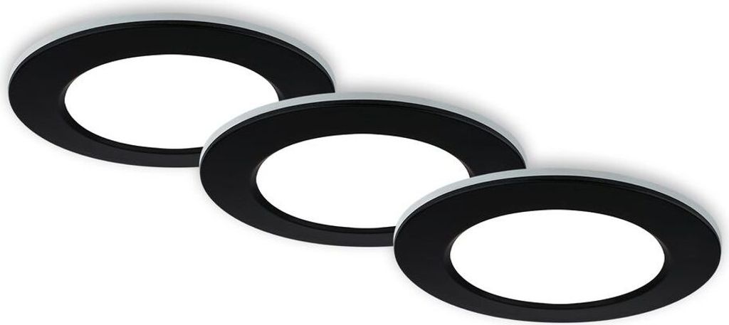 Lampes LED encastrées salle de bain 3x5W dimmable Image du produit 