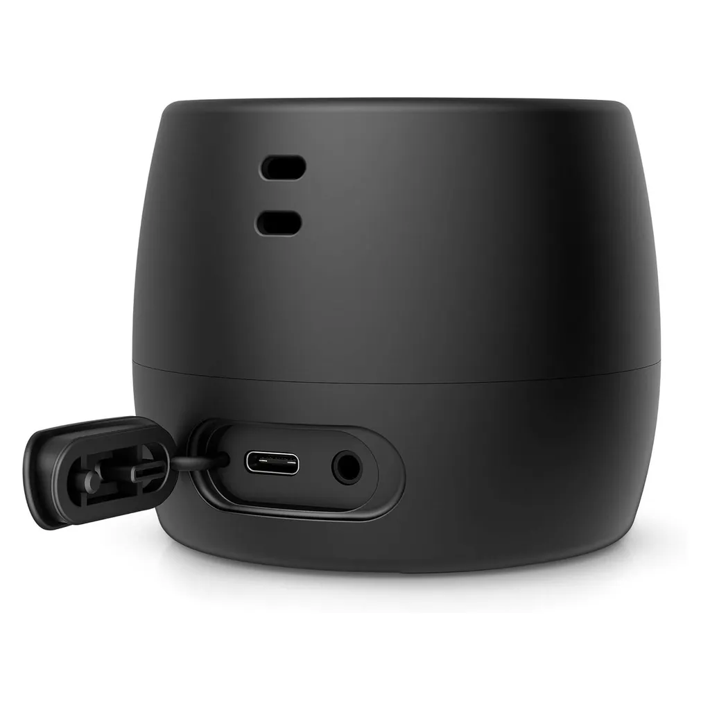 Enceinte nomade HP Bluetooth 360 noire - Audio portable pour smartphone