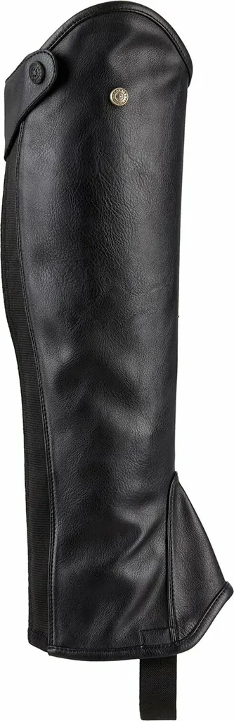 Chaps Soft Comfort KIDS SUEDWIND - Protection mollet noir avec élastique