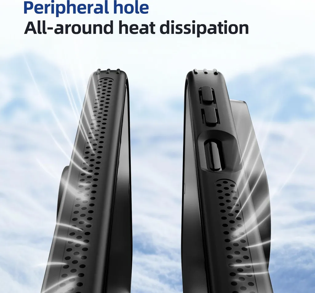 Cover Huawei Pura 80 Ultra Magnetica Nera - Protezione Lenti e Calore - 5