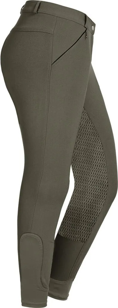 Culotte Équitation Fond Silicone Antidérapant E.l.t. Dahlia Gris Taille 48