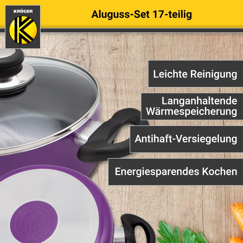Karl Krüger 17/L Aluguss-Set 17-teilig - Produktbild 3