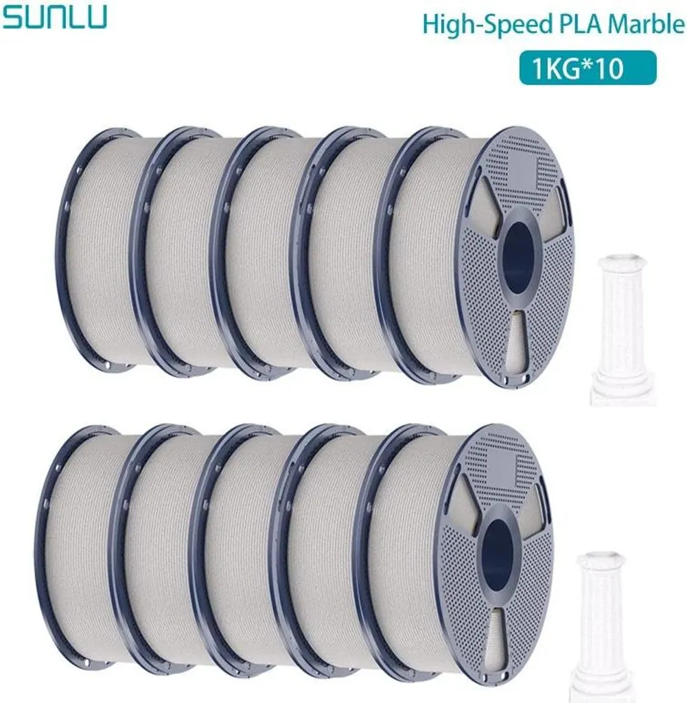 Filament PLA Shadow Storm Marble pour Impression 3D Haute Vitesse 1.75mm