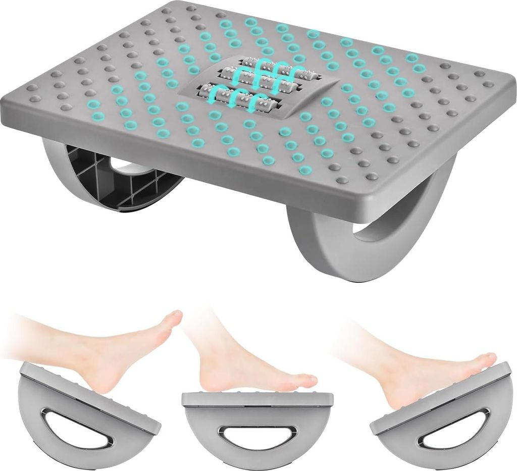 Ergonomische Fußstütze - verstellbare Fußablage für das Büro - bequeme Beinunterstützung