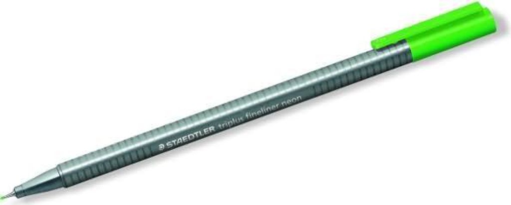 STAEDTLER Feinschreiber fineliner triplus triplus fineliner neon green Sonstige