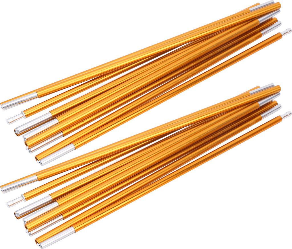 2 teile/satz Ultra‐Light Camping Zelt Pole 8,5mm Outdoor DIY Zelt Stange Bar für Reise Wandern