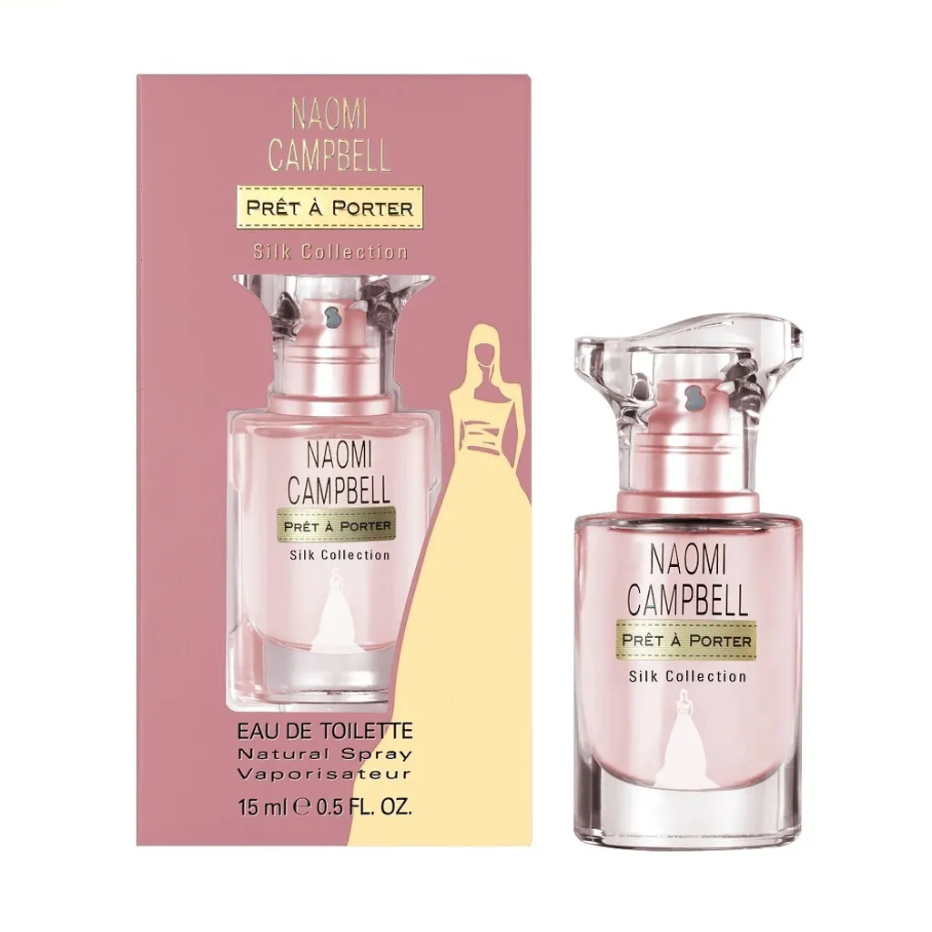 Fragrance Longue Tenue Naomi Campbell Pret A Porter Silk Collection EDT 15ml