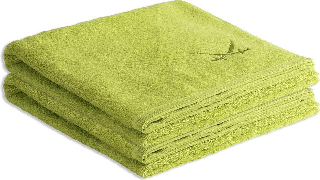 Sansibar Sylt 2er Duschtuch Set Frottier-Serie „Classic“, Produktbild 