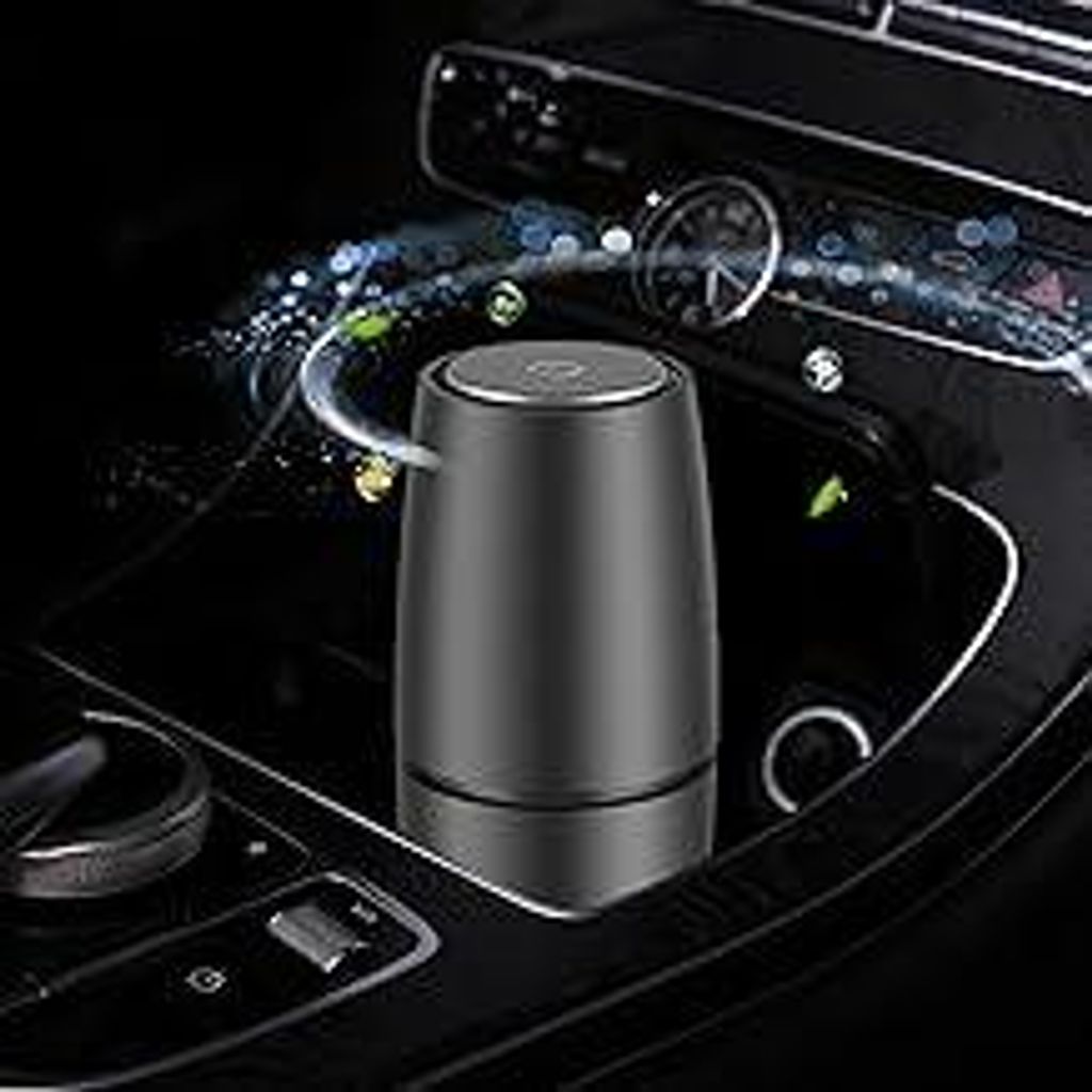 Auto-Luftreiniger, HEPA-Filter, Geräuschlos, Tragbar, Entfernt Gerüche & Keime für Auto, Zuhause, Büro