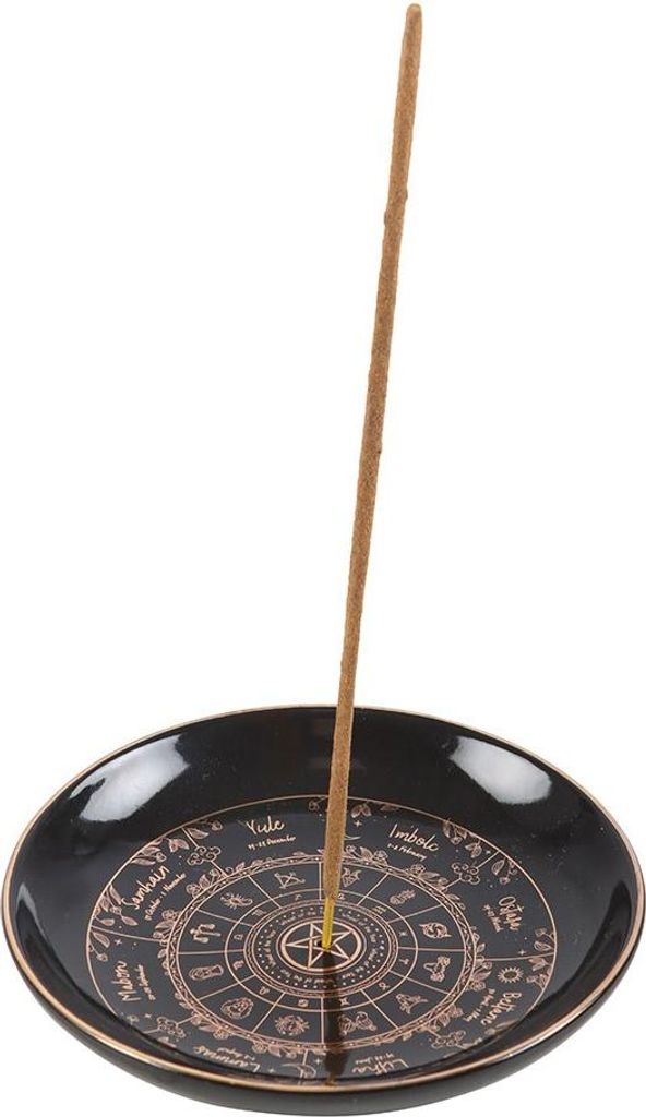 Something Different - Räucherstäbchen-Halter, Jahreskreis SD10099 (Einheitsgröße) (Schwarz)