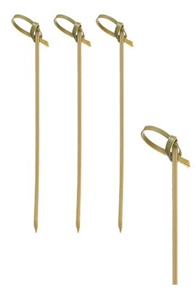Papstar bambusowe szaszłyki do finger food wiązane 10 cm Zdjęcie produktu 
