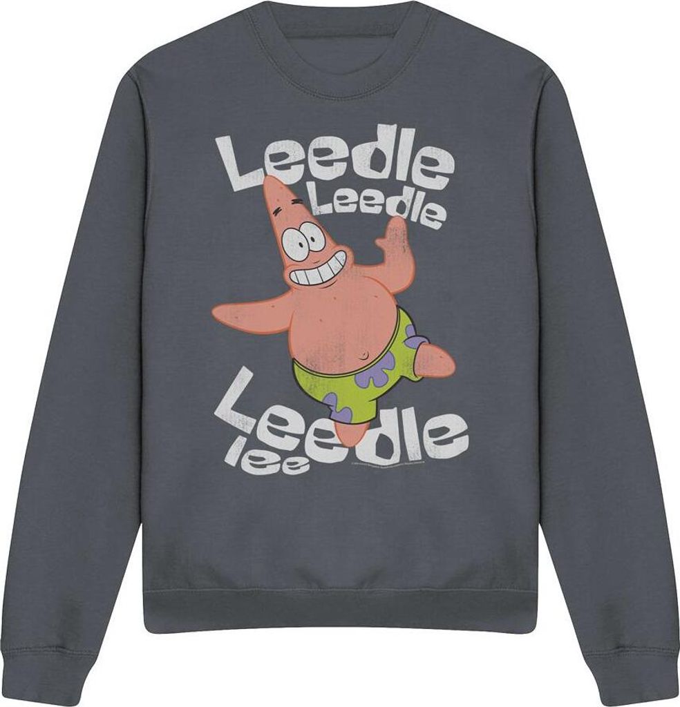SpongeBob SquarePants - "Singing" Sweatshirt für Herren/Damen Uni TV12852 (XL) (Holzkohle)