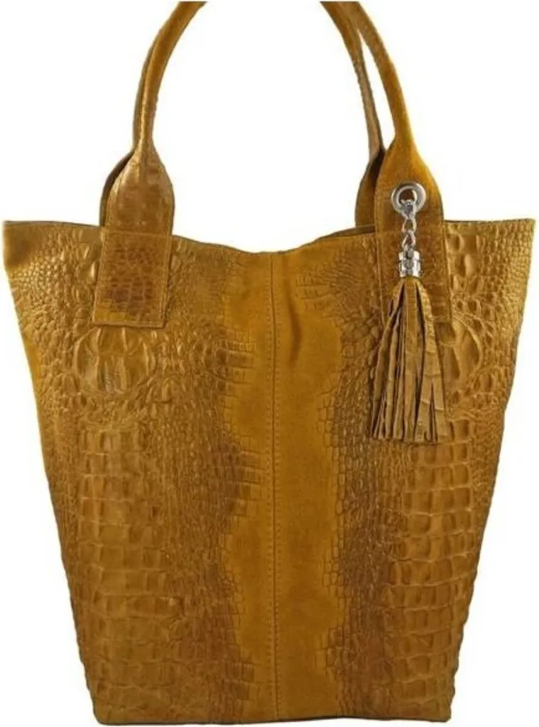 Grand Sac Cabas Barberini's 37574356233 en Cuir Rigide Haute Qualité