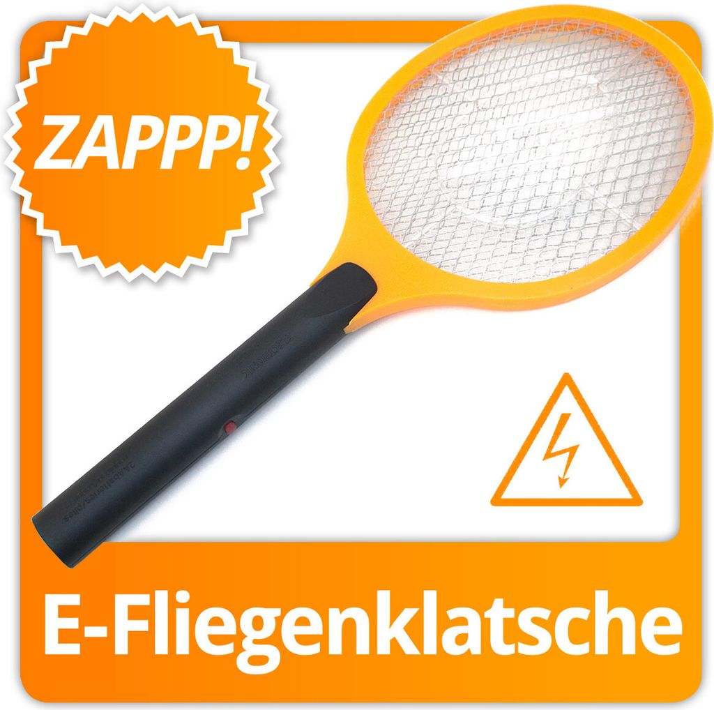 Elektrische Fliegenklatsche Produktbild 