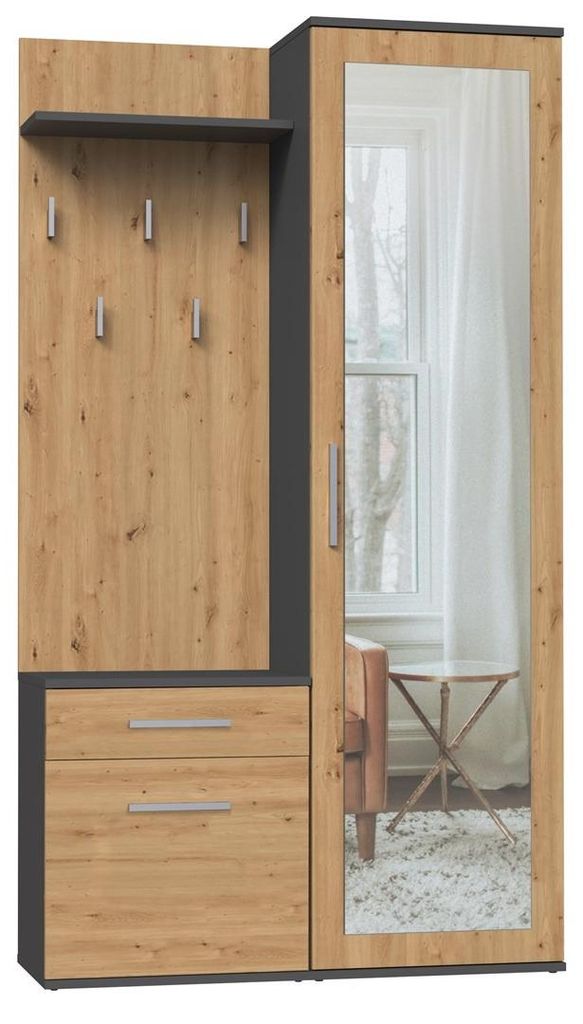Armadio per ingresso Topeshop GARD DUO ANT/ART KPL Immagine del prodotto 
