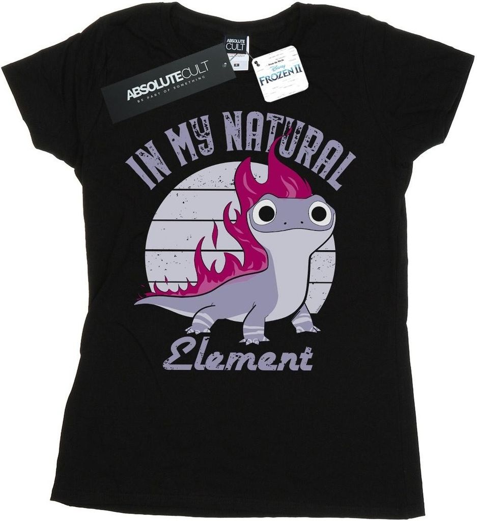 Disney - "Frozen 2" T-Shirt für Damen BI21841 (XXL) (Schwarz)