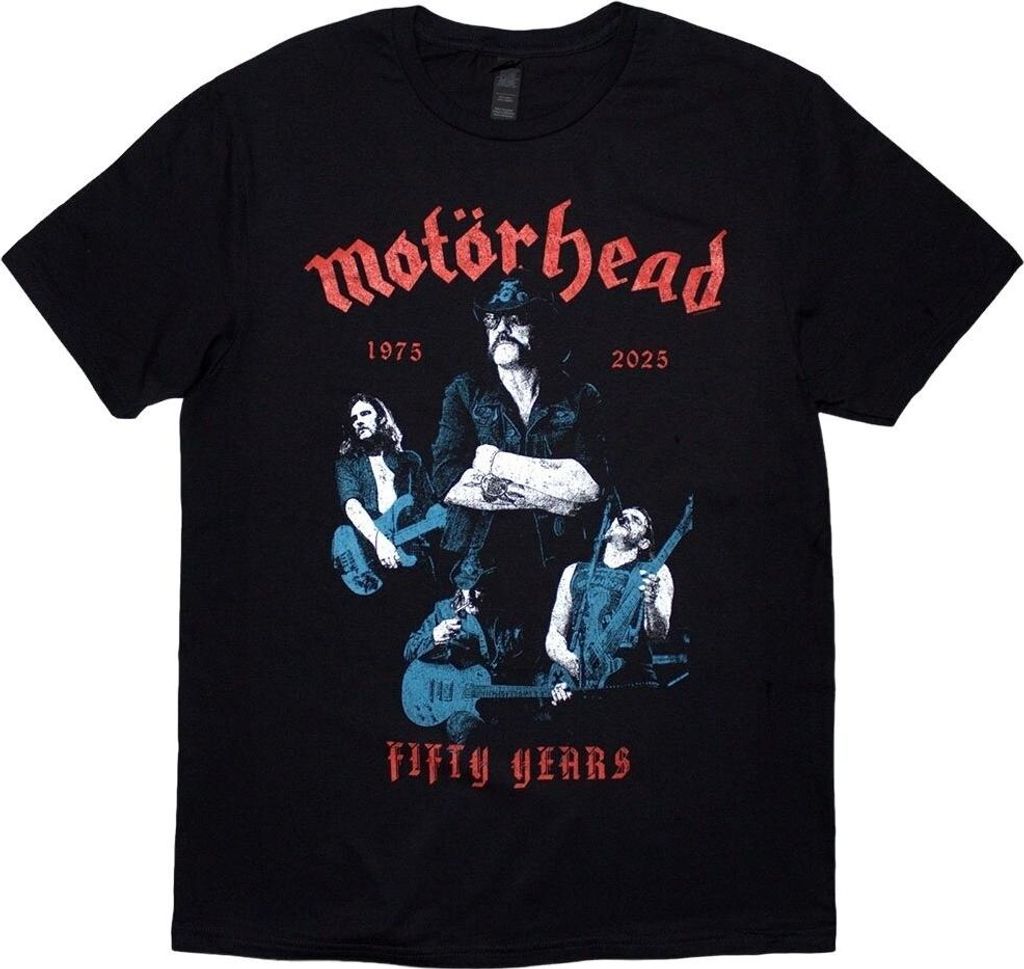 Motörhead 50 Years Lemmy Collage Black XL T-Shirt