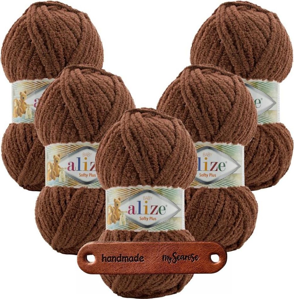 5 x ALIZE Softy Plus 321 mit Label Produktbild 