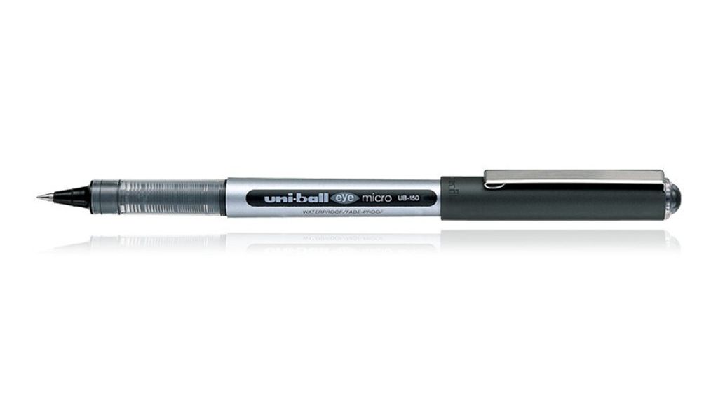 Uni-Ball Eye Micro UB-150 Stick Pen Schwarz 12 Stück(e)