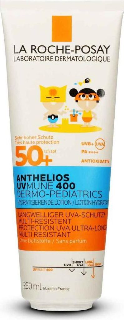ROCHE-POSAY Anthelios Dermo Kids Milch LSF 50+ 250ml PZN Produktbild 