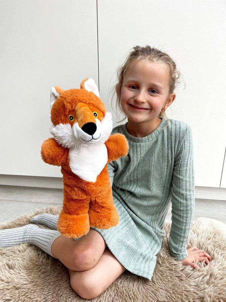 The Puppet Company Kuscheltier Fuchs - wandelnde Handpuppe Eco Spielzeug