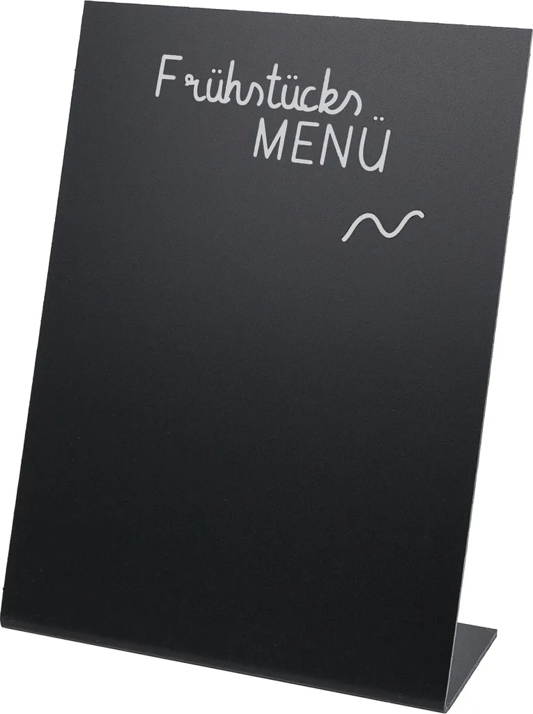 Tableau à Craies de Table A5 Présentoir Menu Noir pour Restaurant