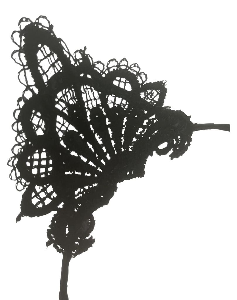 Katzenohren Haarschmuck Spitze schwarz von KING OF Produktbild 