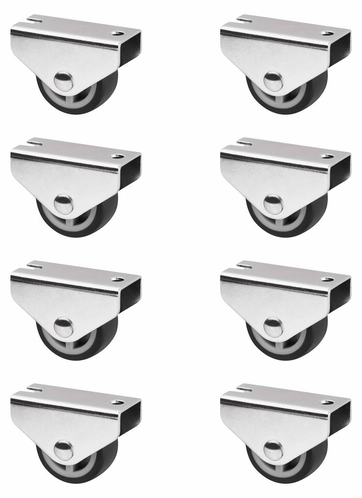 SOTECH Unterbaurolle PASSAU Ø 30 mm – Bodenmontage (8 Produktbild 