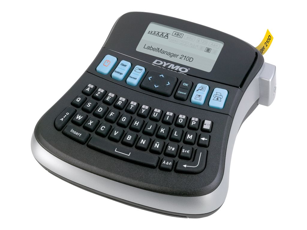 DYMO LabelManager 210D+ 6/9/12      mm D1-Bänder AZERTY Produktbild 