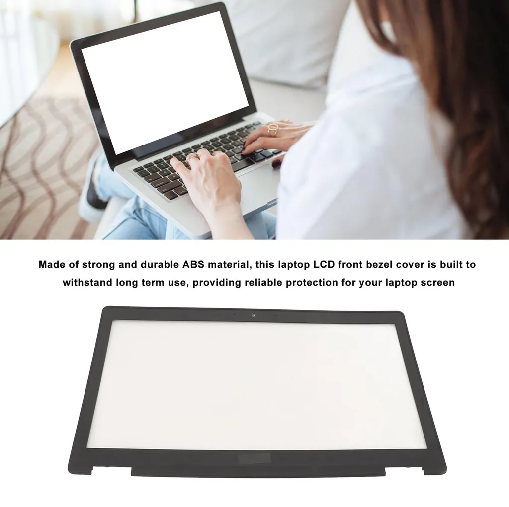 Cache LCD Noir pour Latitude E5580 - ABS Haute Résistance et Durable - 5